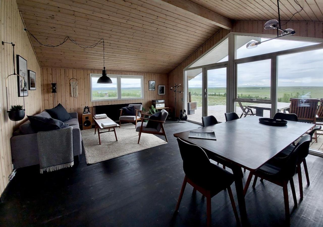 Hilltop Cabin Hekla - Golden Circle - Geysir - Mountain View Рейкхолт Екстериор снимка