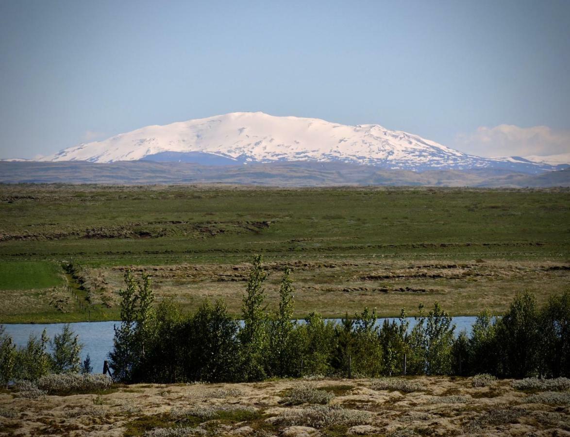 Hilltop Cabin Hekla - Golden Circle - Geysir - Mountain View Рейкхолт Екстериор снимка