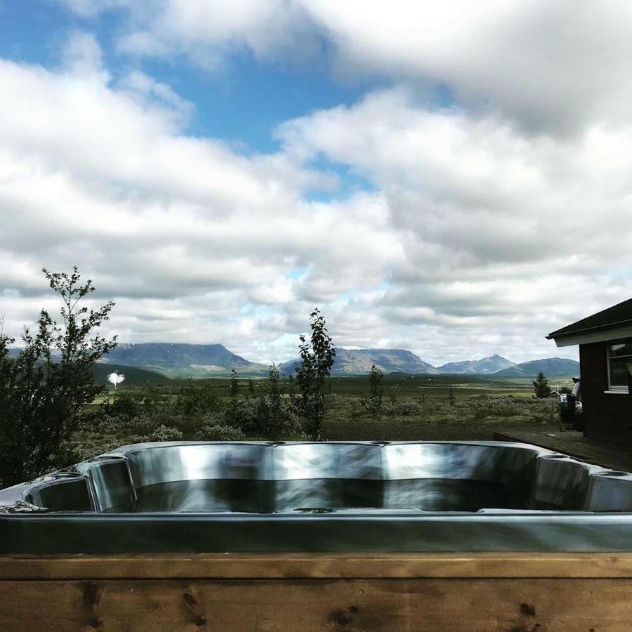 Hilltop Cabin Hekla - Golden Circle - Geysir - Mountain View Рейкхолт Екстериор снимка